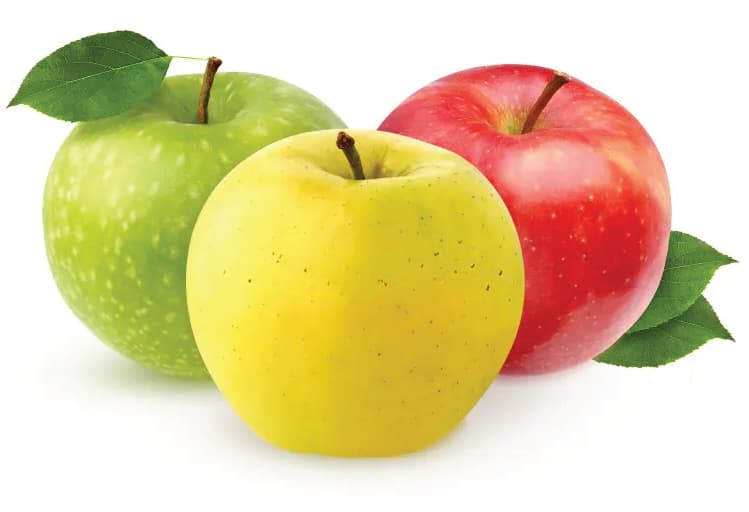 RED, YELLOW & GREEN APPLES